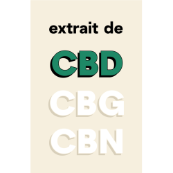 Extrait de CBD