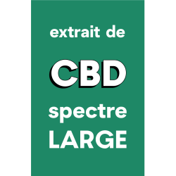 Extrait de CBD Spectre large