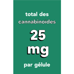25mg par gélule